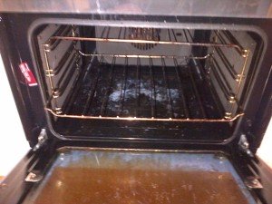 oven before clean